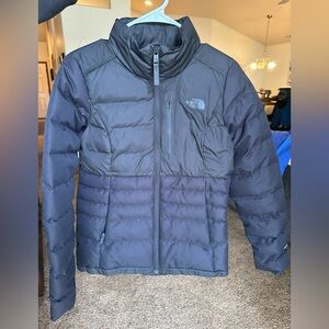 North Face Down Jacket- Black- Size Small